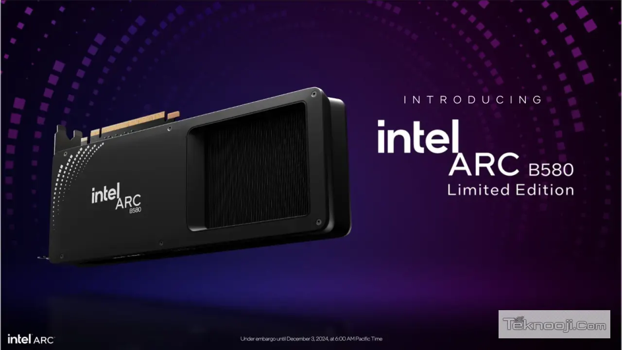 Intel Arc B580 12GB GDDR6 192bit Limited Edition Ekran Kartı İncelemesi: Alınır Mı, Özellikleri Neler ve Fiyatı Ne Kadar?