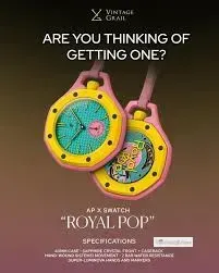 Audemars Piguet Royal Pop Nedir, Ne İşe Yarar? AP x Swatch İş Birliğinin Tüm Sırları