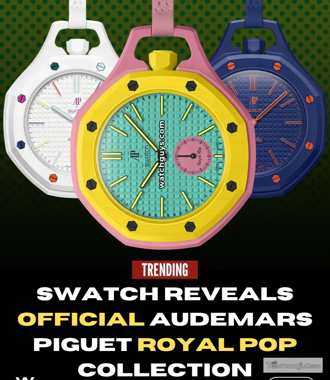 Audemars Piguet Royal Pop Nedir, Ne İşe Yarar? AP x Swatch İş Birliğinin Tüm Sırları