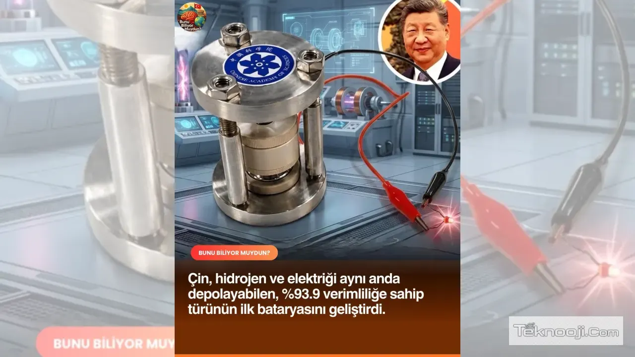 Enerji Geleceğinde Devrim: Çinli Bilim İnsanlarından Çift Fonksiyonlu Yeni Nesil Hidrit İyon Bataryası Teknolojisi
