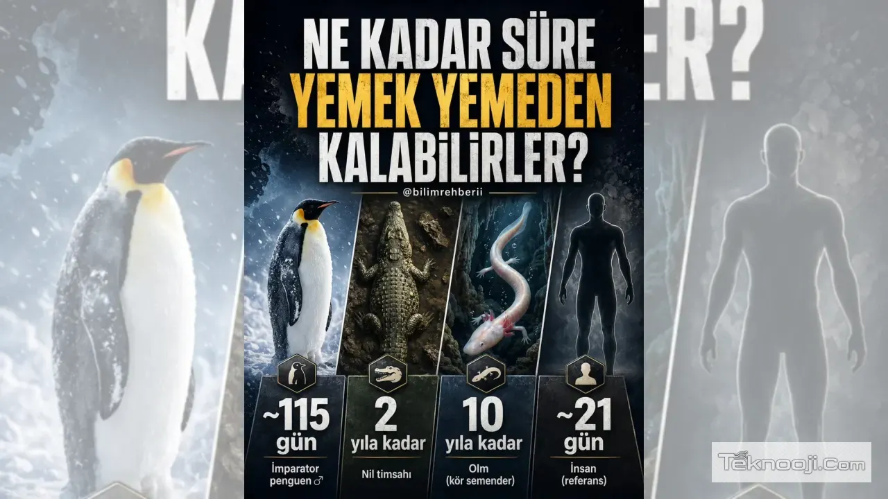 Canlıların Açlığa Dayanma Stratejileri ve Mucizevi Metabolizmaları
