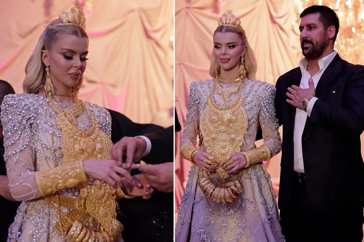 Kilosu Kadar Altın Takıldı! Çağla Öz ve "Kara Haydar"ın Görkemli Nişanı Sosyal Medyayı Salladı