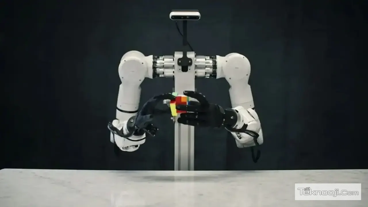 GENE-26.5 modeli, yapay zeka robotları, hissedebilen robotlar, dokunsal geri bildirim, sensör füzyonu, teknoloji haberleri,