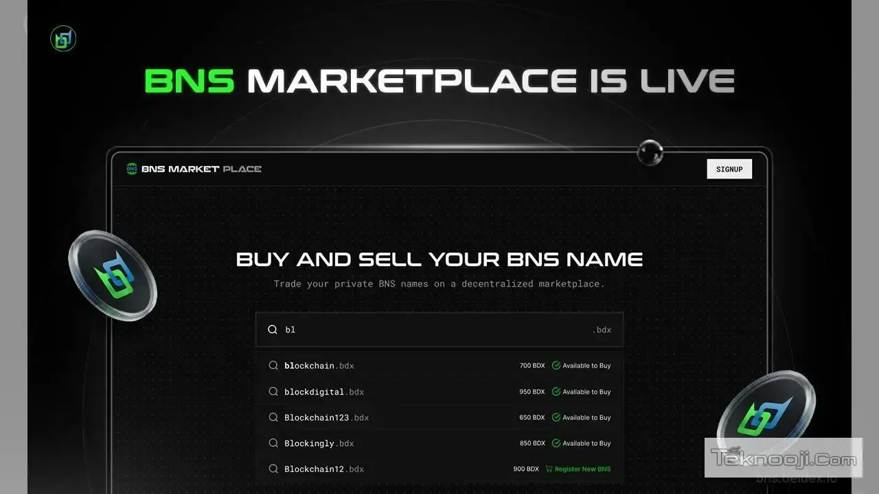 Web3 Dünyasında Dijital Egemenlik: Beldex, BNS Marketplace Lansmanı ile Merkeziyetsiz Kimlik Çağını Başlatıyor