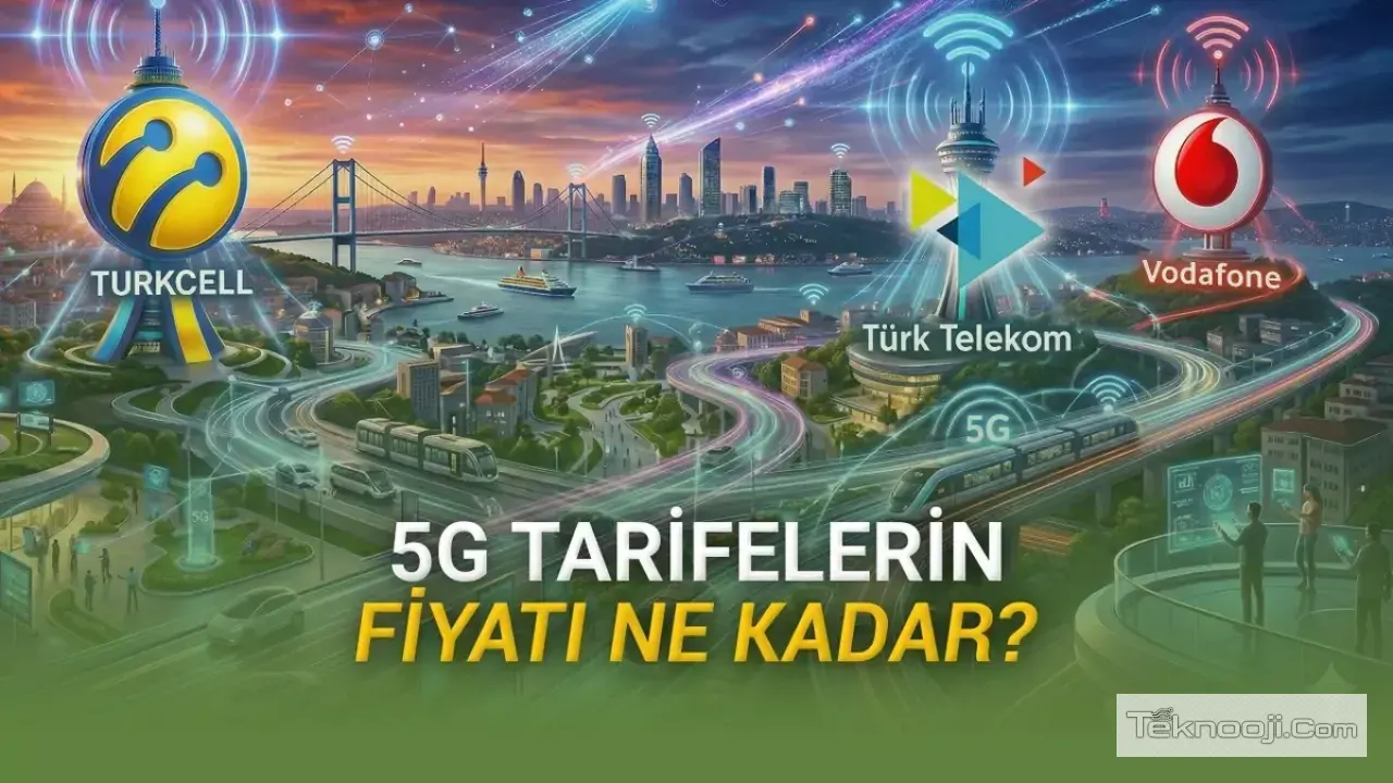 Turkcell, Vodafone ve Türk Telekom 5G Fiyatları Açıklandı! Hangi Operatör Gerçekten Daha Mantıklı?