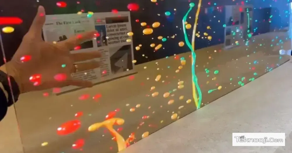 Samsung Dunyanin ilk seffaf MicroLED Ekrani bigumigu