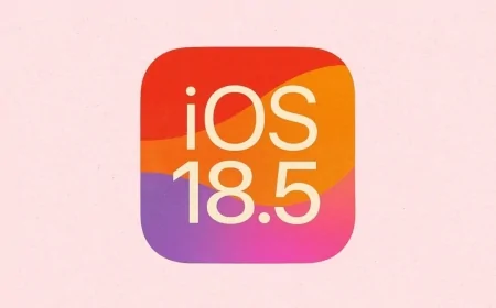 Apple Ekosistemi İçin Yeni Güncelleme Dalgası: iOS 18.5 ve Diğerleri Yayınlandı