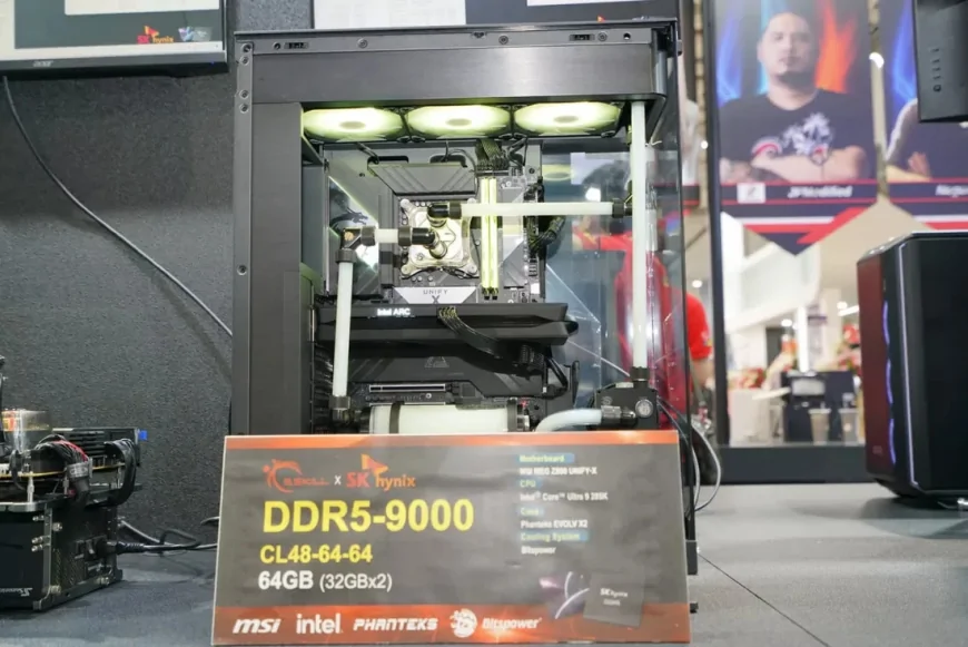 G.Skill, Computex 2025'te DDR5 Bellek Teknolojisinde Çığır Açıyor: Rekor Hızlar ve Devasa Kapasiteler Sergilendi!