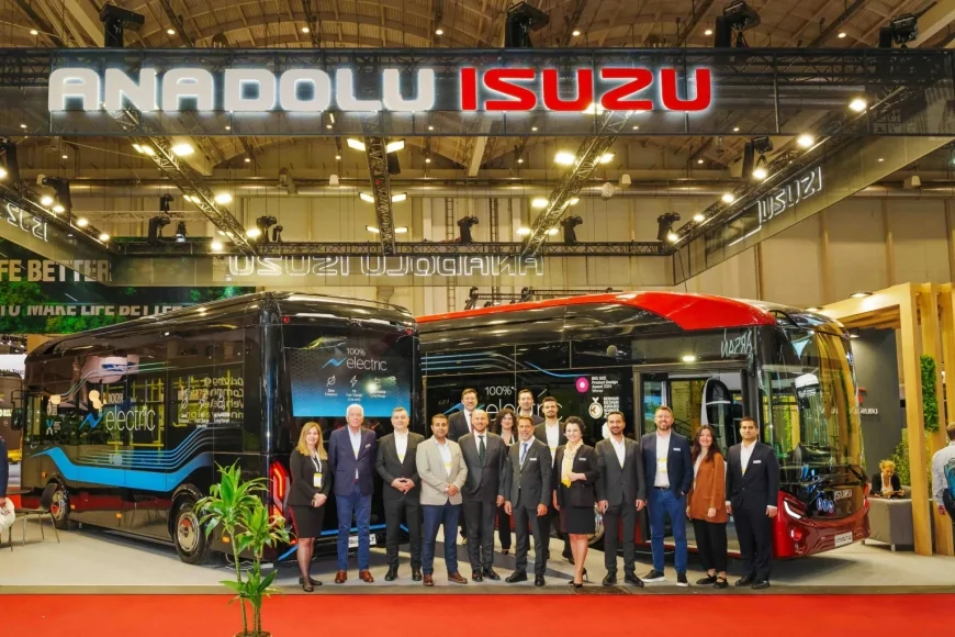 Anadolu Isuzu, %100 Elektrikli Modelleri Citivolt 12 ve NovoCiti VOLT ile UITP Zirvesi 2025'te Yerini Aldı