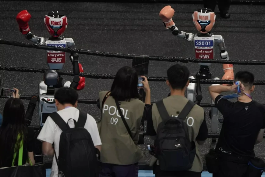 Pekin'de Gelecek Sahne Aldı: Tarihin İlk Dünya İnsansı Robot Oyunları Başladı