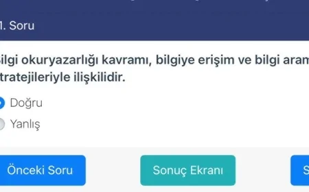 Teknoloji Okuryazarlığı Eğitim Programı Uzaktan Eğitim Kapısı Girişi Soruları Cevapları