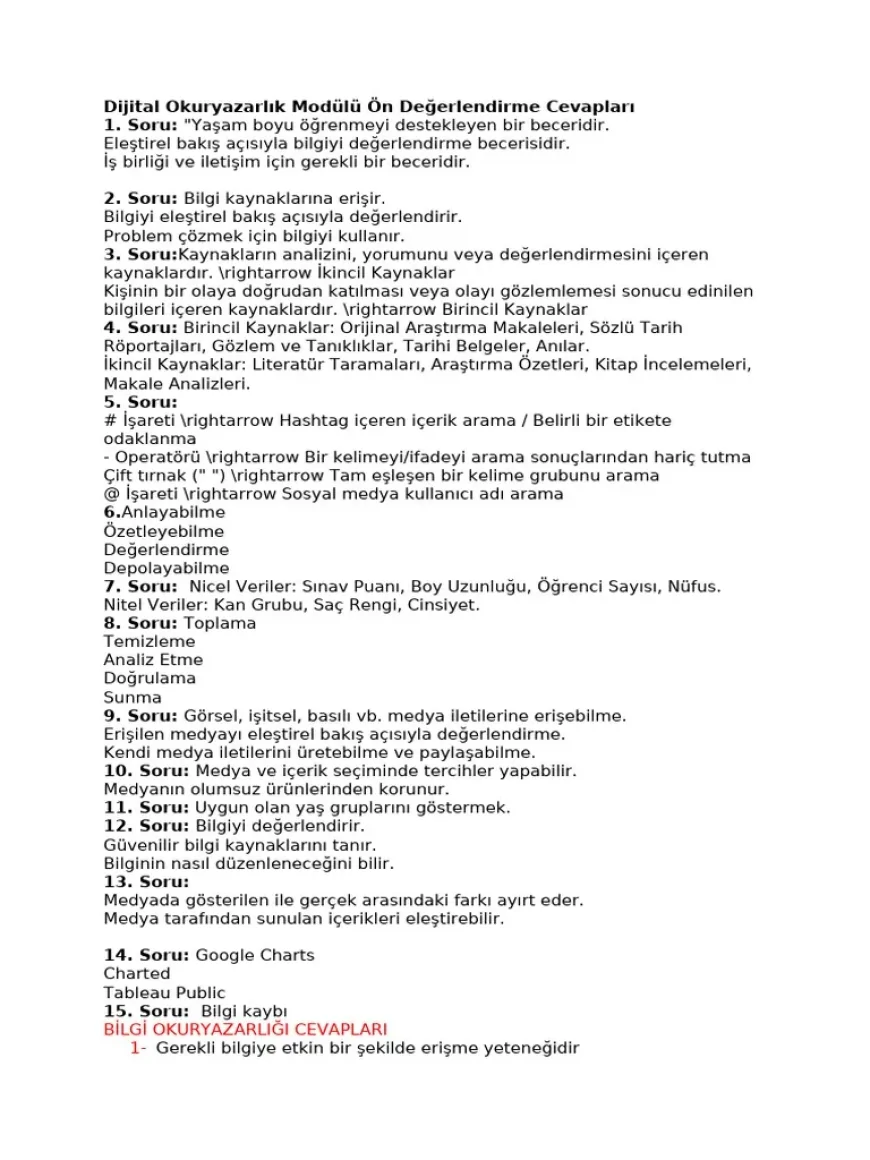 CBİKO Teknoloji Okuryazarlığı Eğitim Programı! Sık Sorulan Sorular ve Cevapları